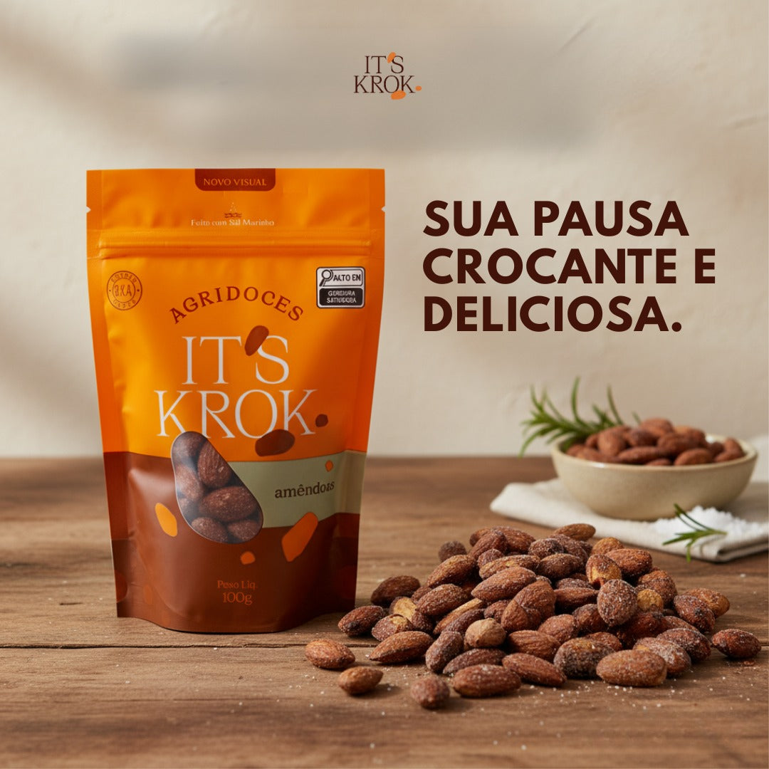 Amêndoa agridoce 100g
