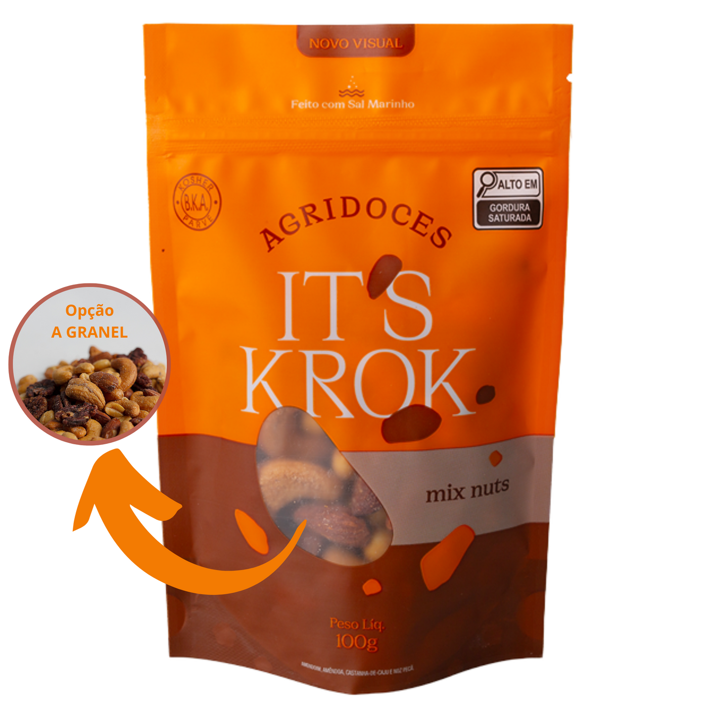 Mix nuts agridoce 100g
