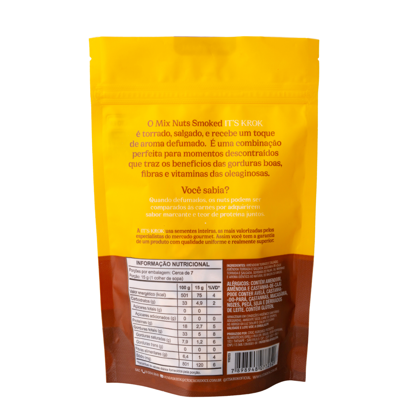 Mix nuts smoked 100g