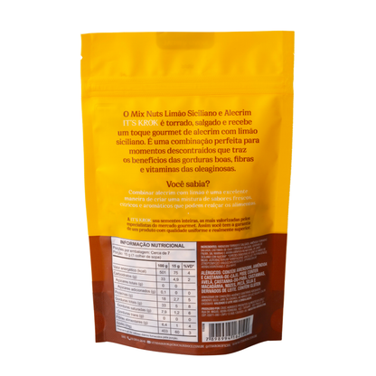 Mix nuts limão siciliano e alecrim 100g