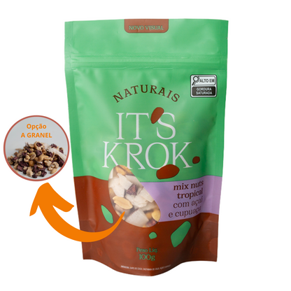 Mix nuts tropical com açaí e cupuaçu 100g