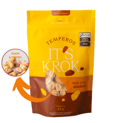 Mix nuts smoked 100g