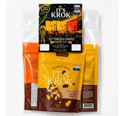 Kit Torcida Mix Nuts It's Krok 300g 3 Sabores Selecionados