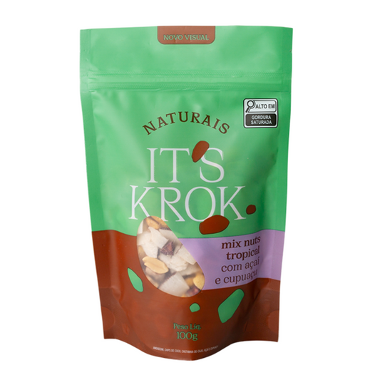 Mix nuts tropical com açaí e cupuaçu 100g