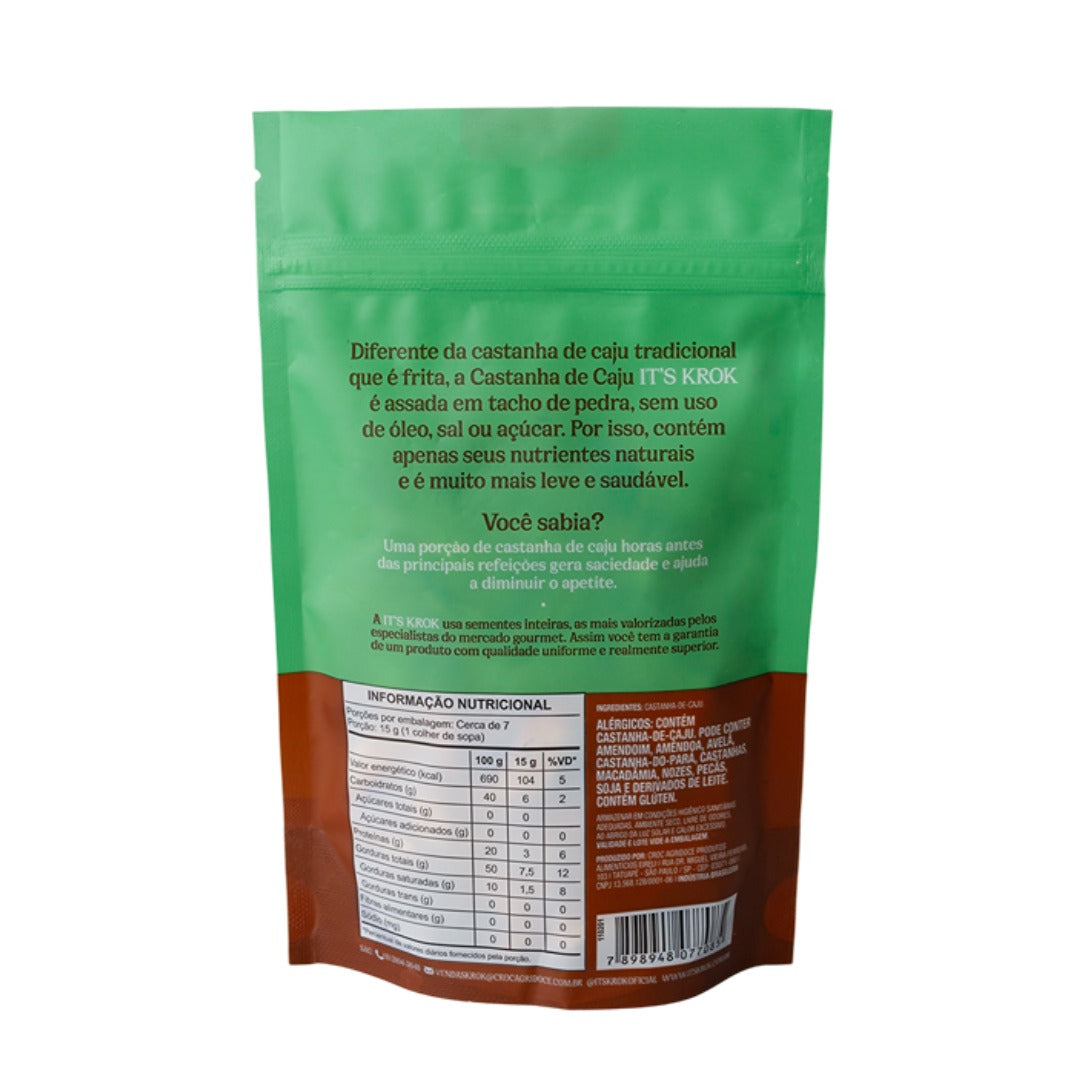 Castanha de caju assada no tacho 100g