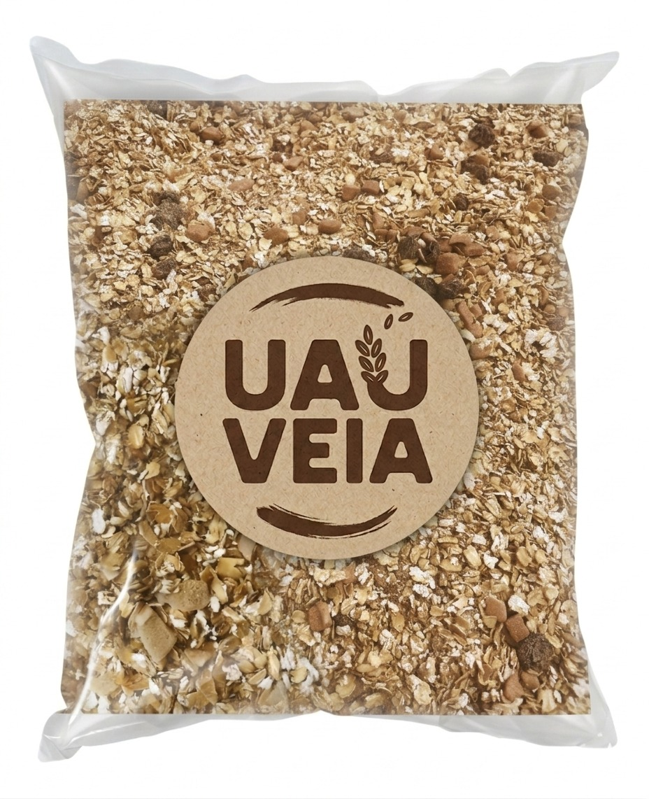 Uauveia maçã passas e canela adoçada kg granel