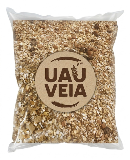 Uauveia maçã passas e canela adoçada kg granel