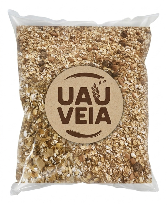 Uauveia maçã passas e canela adoçada kg granel