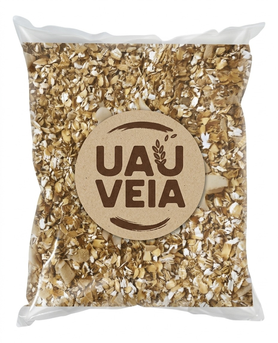 Uauveia doce de leite com coco adoçada kg granel