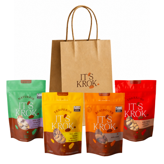Kit Degustação - Mix Tropical, Agridoce, Limão e Torradas e Salgadas