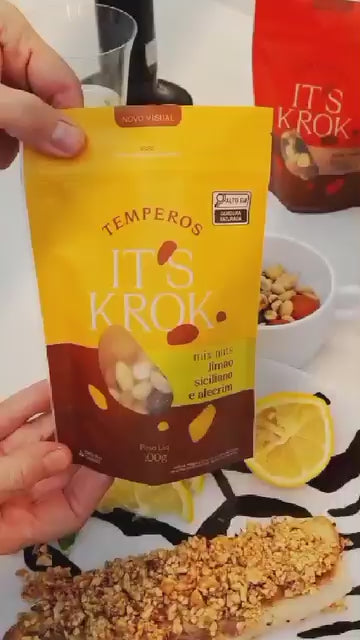 Mix nuts limão siciliano com alecrim kg granel