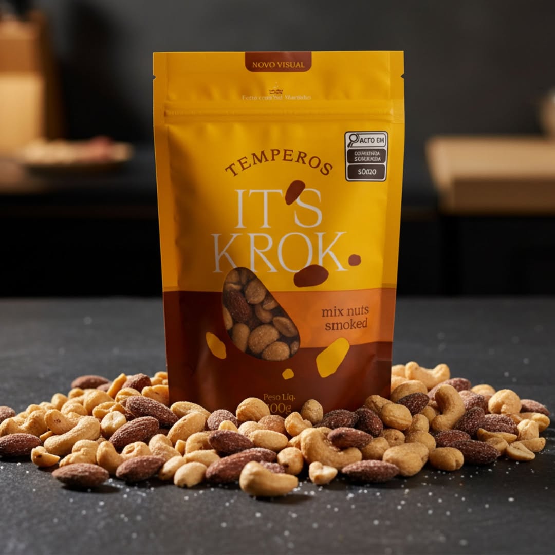 Mix nuts smoked 100g